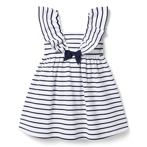Janie and Jack Girls' Striped Dress (Toddler/Little Big Kid)