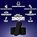 Snoofi Premium Nose Strips, Lavender Scented, for Breathing and Snoring, Black Nose Strips, Helps Stop Snoring, Opens Nasal Passages, Increase Oxygen Intake, Hypoallergenic Adhesive, Snoring Solution