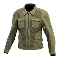 KOMINE(コミネ)JK-161 フィールドメッシュジャケット(ベージュ） Amazon | [コミネ] バイク用 ジャケット JK-161 フィールド