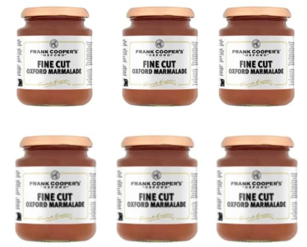 Frank Cooper's Fine Cut Oxford Marmalade, Seville Orange, 454g, Pack of 6