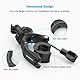 Sametop Fahrrad Lenker Halterung Motorrad Klemme Rohrhalterung Kompatibel mit GoPro Hero 13 12 11 10 9 8 7 6 5 Session DJI Osmo Action Kameras - 360° Drehbare