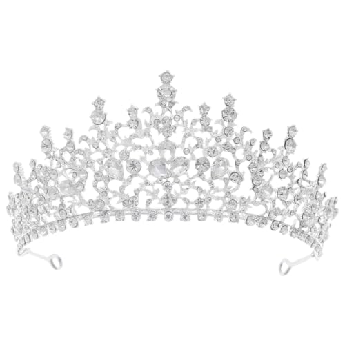 Diadema de reina lujosa para novias en bodas de noche fiestas de gala y aniversarios