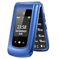 uleway GSM Telefono Cellulare per Anziani,Flip Telefoni Cellulari Tasti Grandi,Volume alto,Funzione...