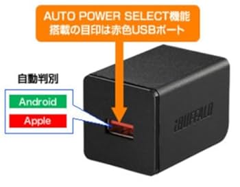 バッファローの携帯式充電器 BSMPA05BK : USB充電器 | バッファロー