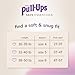 Pull-Ups Girls' Skin Essentials Potty Training Pants, Training Underwear, 4T-5T (38-50 lbs), 14 Ct