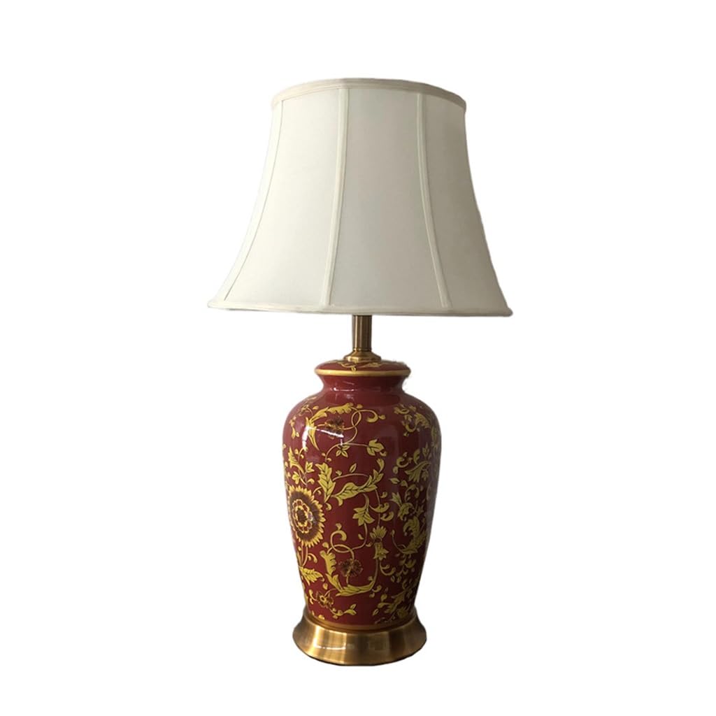 Lampe de bureau en céramique gris clair finissez-en avec la lumière agressive