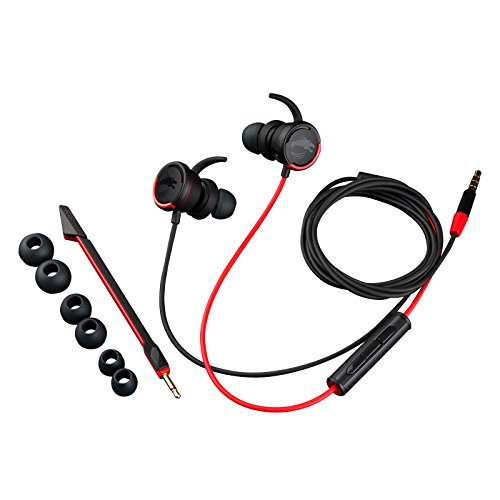 MSI Immerse GH10 S37-2100950-D22 in Ear Stereo Wired Headphones Gaming Headset with Detachable Mic (Red) - Image 3