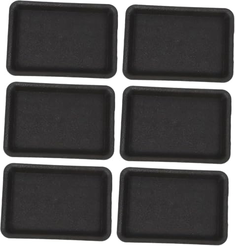 6 bandejas para macetas de casa, bandeja de escritorio, plantas de interior, macetas de interior, bandeja para plantas de interior, bandeja de recogida de agua, platillos de drenaje, bandeja de