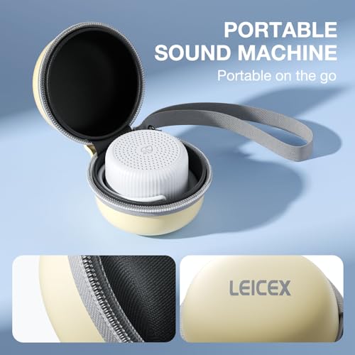 portable sound machine  travel case mini white noise machine for sleeping amp travel case