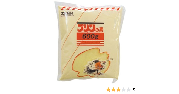 Amazon Co Jp プリンの素 600g 粉末状 食品 飲料 お酒