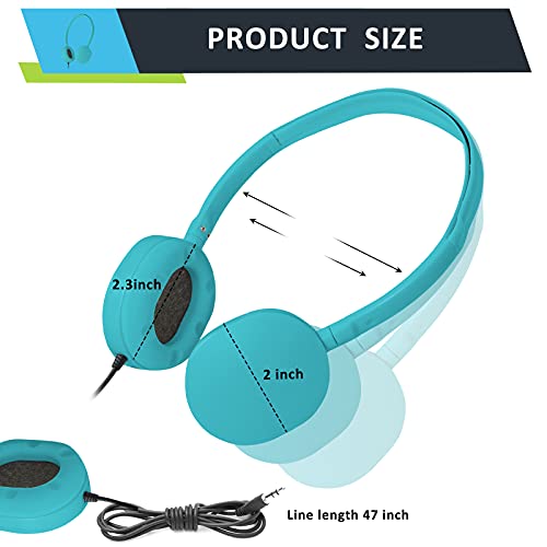 Image of Headphone Earphone Earbud Headphone for School, Classroom, Airplane, Hospiital, Students,Kids and Adults- 10 Pack
