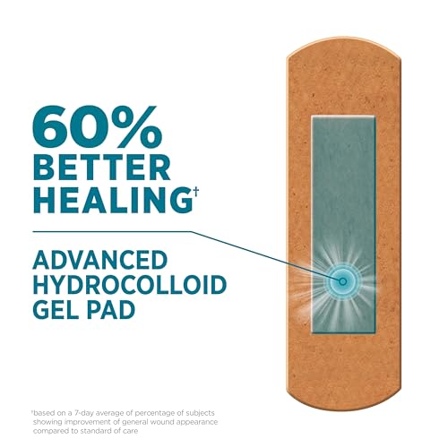 image for Band-AID Brand Pro Heal Adhesive Bandages with Hydrocolloid Gel Pad, C