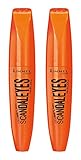 Rimmel Scandaleyes Mascara, Extreme Black, 12mL (0.41 Fl Oz), Pack of 2