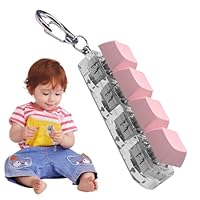 Toetsenbord Fidget-speelgoed, 4 Toetsen Mechanische Toetsenborden