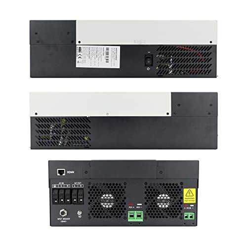 Miniatura 5 de Sfocqvish Inversor Solar Híbrido De 3kw, 24v, 5kw, 48v, Panel Solar Con Carga De Batería De 100a, Entrada Máxima Pv De 500v 5500w 48v