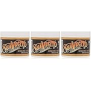 Suavecito Pomade Firme (Strong) Hold 4 oz, 3 Pack - Strong Hold Hair Pomade For Men - Medium Shine Water Based Wax Like Flake Free Hair Gel - Easy To Wash Out - All Day Hold For All Hair Styles