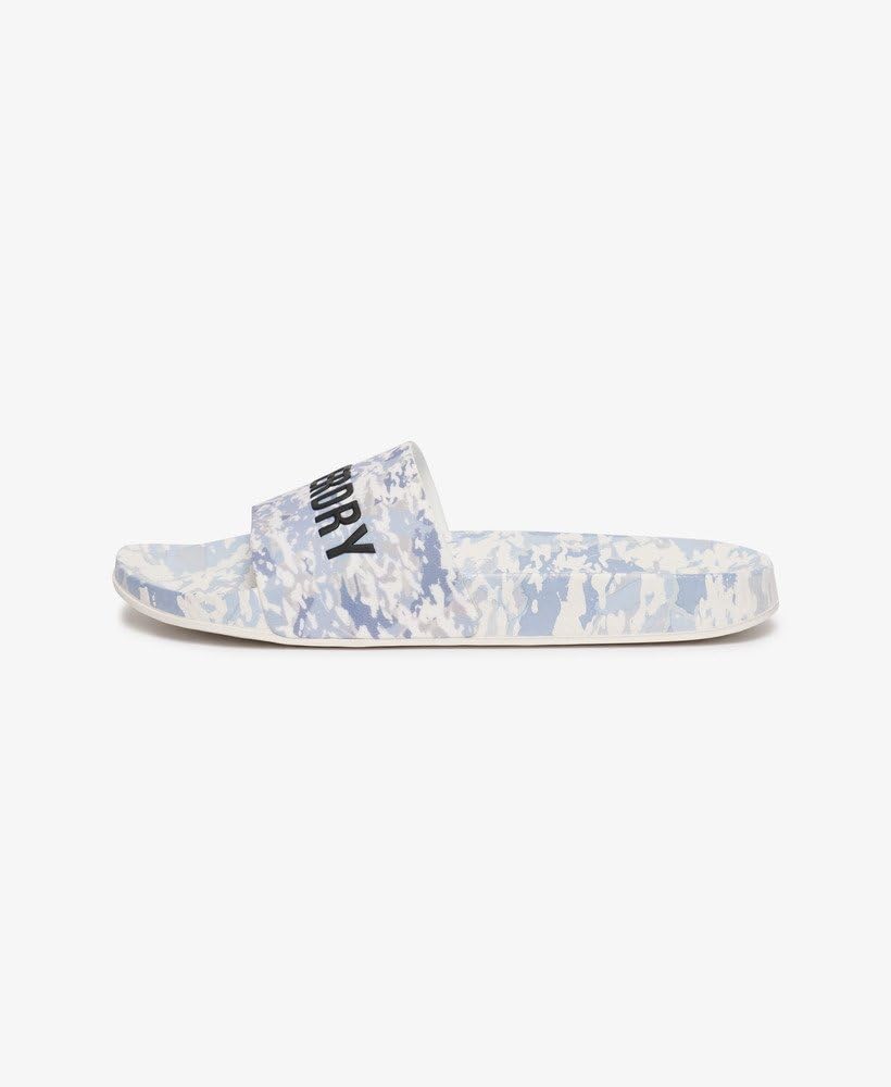 Superdry Sandales de bain pour homme avec imprimé camouflage