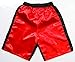 Randy Couture Autographed Red Custom UFC Trunks - Beckett Auth *Black