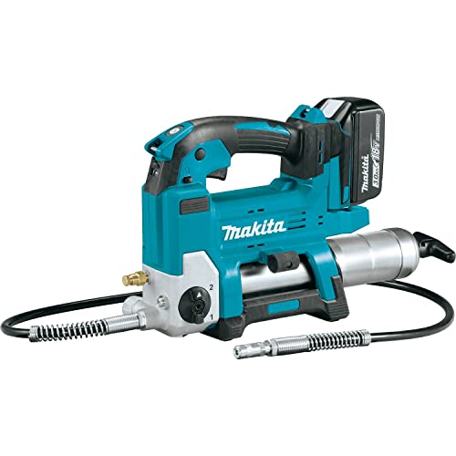 Makita Kit de pistola de graxa sem fio de íon de lítio XPG01S1 18V LXT® (3.0Ah)