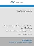  Hemmann von Reinach und Ursula von Homberg: Vaterländisches Schauspiel mit Gesang in 5 Akten [Reprint of the Original from 1906]
