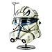XSQUD Capt Rex Helmet Phase 2 Mask Full Head Size Halloween Trooper Mask for Cosplay Costume Prop Collection
