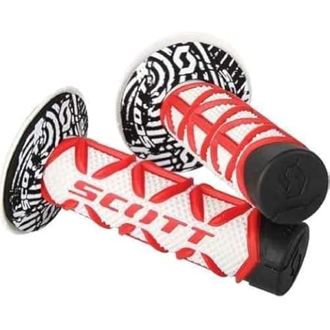 Scott Red White Diamond Grips Cover