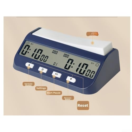 Reloj de ajedrez con Byo Yomi y Delay programable para torneos de Go 8