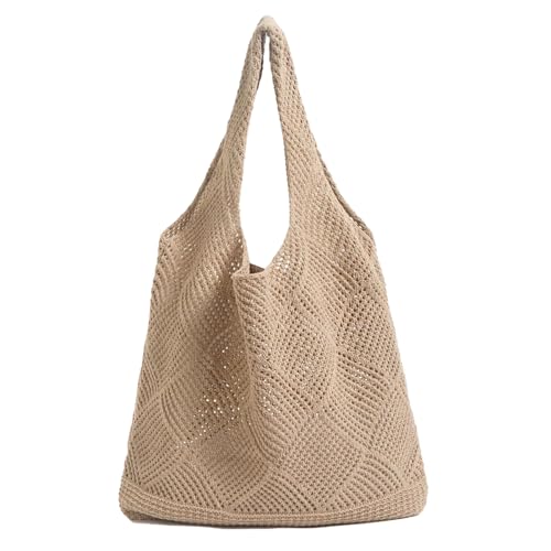 Bolsas de crochê para mulheres, bolsas de viagem, bolsa de malha ...