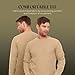 JMR Men’s Thermal Shirt Long Sleeve - Heavyweight 100% Cotton Waffle Weave Top, Warm Breathable Base Layer or Standalone Cold Weather Essential (Khaki)