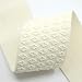 iCraft 2-inch Wide White Jacquard Flowers Waistband Elastic By 2-yard 11140