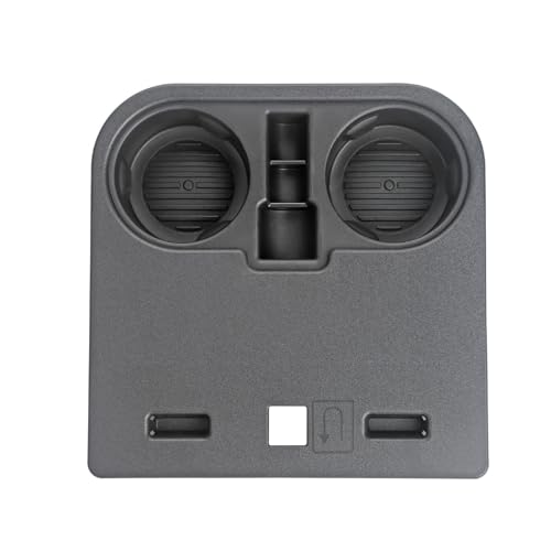 ZONFANT Front Console Cup Holder, Drink Bottle Holder Under Front Seat Bottom Compatible with Ford Vehicle 2015-2020 F150, 2017-2022 F250 F350 F450 Super Duty, Replace#HC3Z-2813562-AB