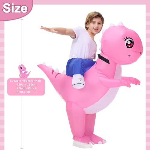 Disfraz Inflable de Dinosaurio para Niños miniatura 2