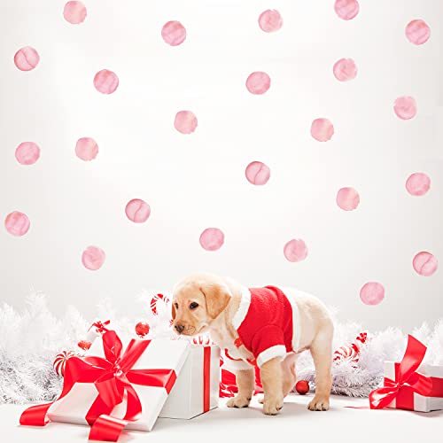 Polka Dot Wall Decals Removable Watercolor Pink Wall Sticker For Kids Baby Girls Living Room Bedroom Playroom (48 Dots) #TOP1