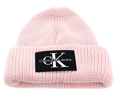 Calvin Klein Damen Strickmütze, Rosa (Pink Blush), Einheitsgröße