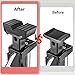 Car Jack Pad Rubber, All-in-One Pinch Weld Jack Stand Adapter Block Puck Floor Jack Pad Frame Rail Saddle Lifting Protector 3Ton