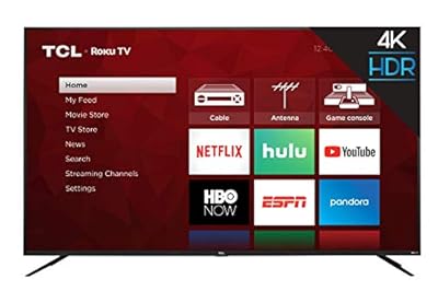 TCL 75S425 75 Inch 4K UHD HDR Smart Roku TV (2019)
