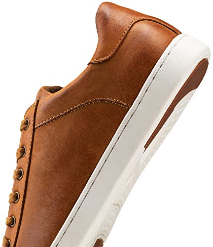 Image of Jousen Men's Casual Shoes Business Leather Dress Sneakers | Breathable Upper, Lightweight Build, Fashion Styling, Office Work, City Walking, Weekend Trip, Casual Gathering