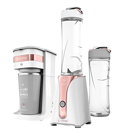 Kit Cadence Dream Rosé Gold - Blender e Cafeteira - 220V