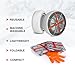 AutoSock for Passenger Vehicles HP645, Snow Socks for Tires, Pack of 2