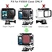 FitStill 60M/196FT Underwater Waterproof Protective Case for Go Pro Hero 13 Hero 12 Hero 11 Hero 10 Hero 9 Black,3Pack Filter Monopod Floating Hand Grip Selfie Stick Hero13/12/11/10/9 Black Accessory