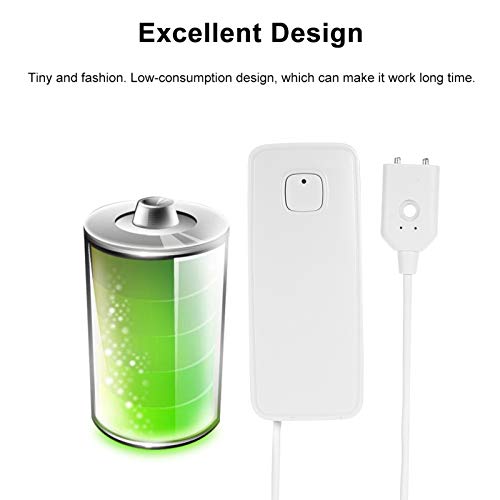 Sensor de Vazamento de água WIFI Detector de Intrusão de Vazamento de água Alerta Alarme de Excesso