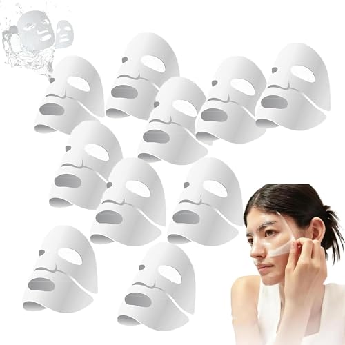 GBYUFG Skinqueen Bio-Collagen Real Deep Mask, Collagen Mask for Face, Collagen Reverse Film Volume Peel Off Mask, Bio Collagen Face Mask, Pure Collagen Films, for Prevent Fine Lines