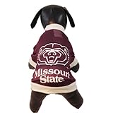 NCAA Missouri State Athletic Hundetrikot, Netzstoff, Größe XS