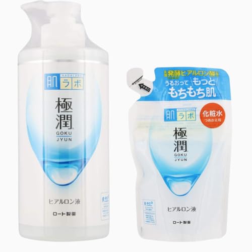 Hada Labo Rohto Hadalabo Gokujun Hyaluronique Lotion Moist Type de pompe 13,5 Fl. Oz. (400ml) – vue 8