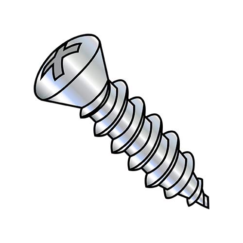 Tornillo Autorroscante Phillips Oval Zinc 8-15X1 1/4 Pack 5000