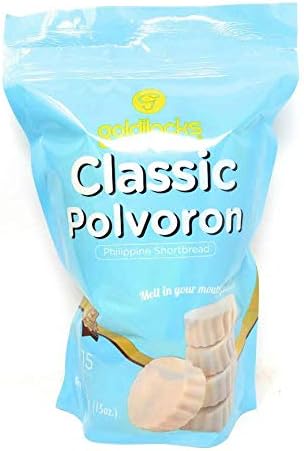 Goldilocks Classic Polvoron Philippine Shortbread 425g (15oz), 1 Pack
