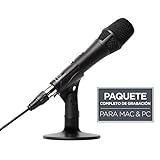 Conecta el m4u a tu mac u ordenador mediante el adaptador usb a/d y el cable de micrófono o a virtualmente cualquier mezclador, amplificador o sistema pa portátil gracias al conector xlr universal