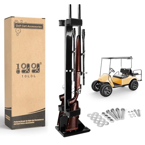 Support de pistolet réglable pour éviter les chutes en chariot de golf et UTV