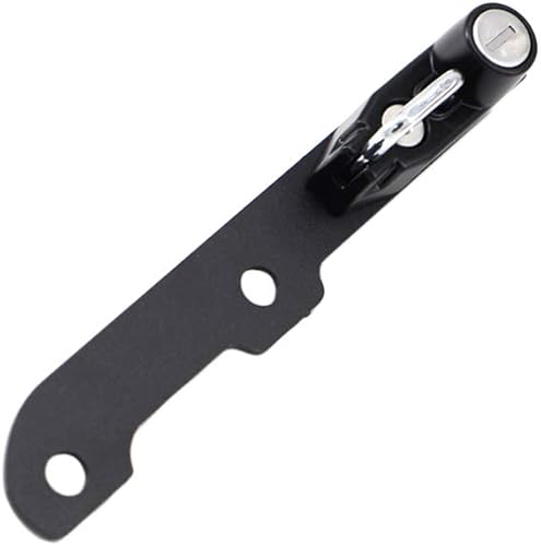 Miniatura 8 de GUAIMI Bloqueo de casco de motocicleta antirrobo para Kawasaki Z900 2017 y posterior - Negro