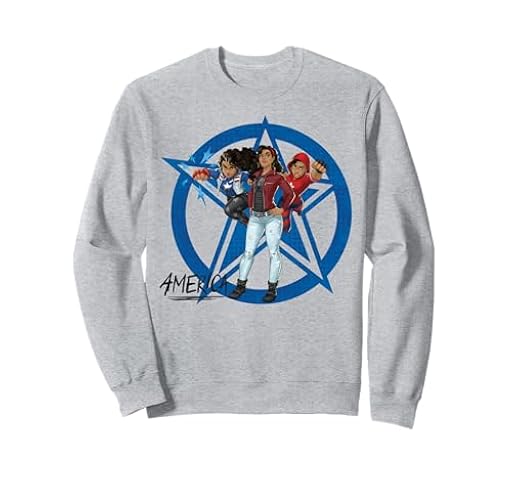 Disfraces de Marvel Rising Secret Warriors America Chávez Sudadera | Ya disponible en tu tienda friki favorita! En mundofriki.es! Disfraces de Marvel Rising Secret Warriors America Chávez Sudadera | Ya disponible en tu tienda friki favorita! En mundofriki.es!